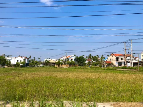 Bán đất View Lúa Cánh Đồng An Mỹ 200m - Hội An. Khu vực kinh doanh Villa, Homestay (MS05)