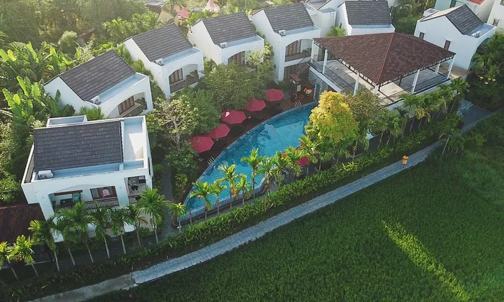 Cơ Hội Hiếm Có – Sở Hữu Khách Sạn View Cánh Đồng Lúa Trung Tâm Hội An – 7 Villa Riêng Biệt, Dòng Tiền Khủng 50 Triệu/Ngày Đêm (MS500)