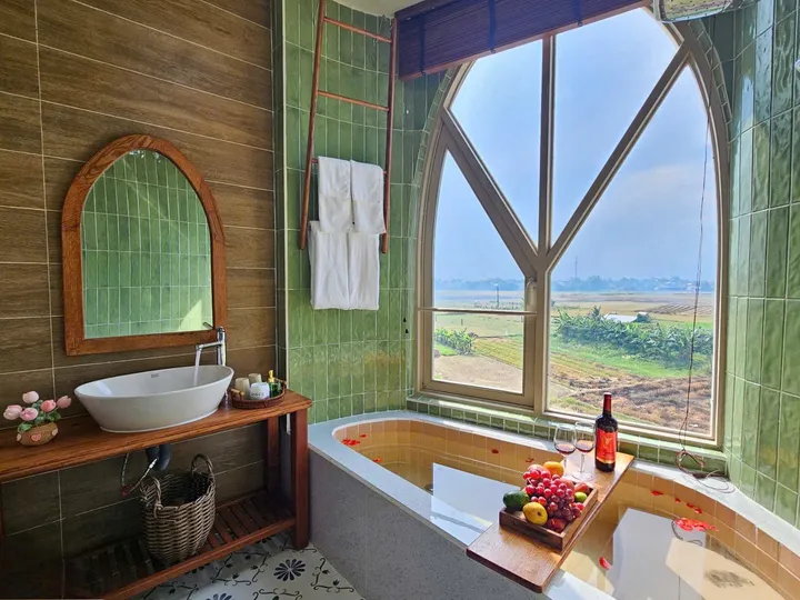 Bán Villa View Lúa tuyệt đẹp Ngay Cánh Đồng An Mỹ Thanh Tây - Hội An. Đầy đủ giấy phép vào kinh doanh ngay (MS440)