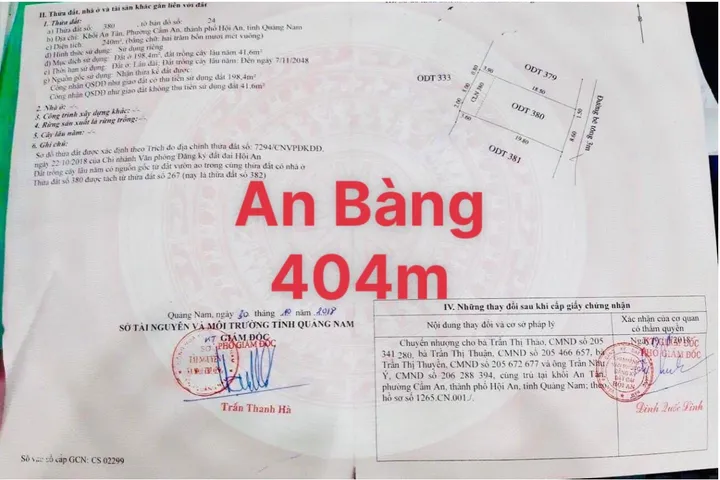 Bán Đất Ngay Bãi Biển An Bàng Hội An - Cách Biển Chỉ Vài Bước Chân - Xung Quanh Villa, Nhà Hàng (MS476)